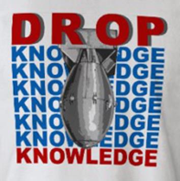 knowledge bomb